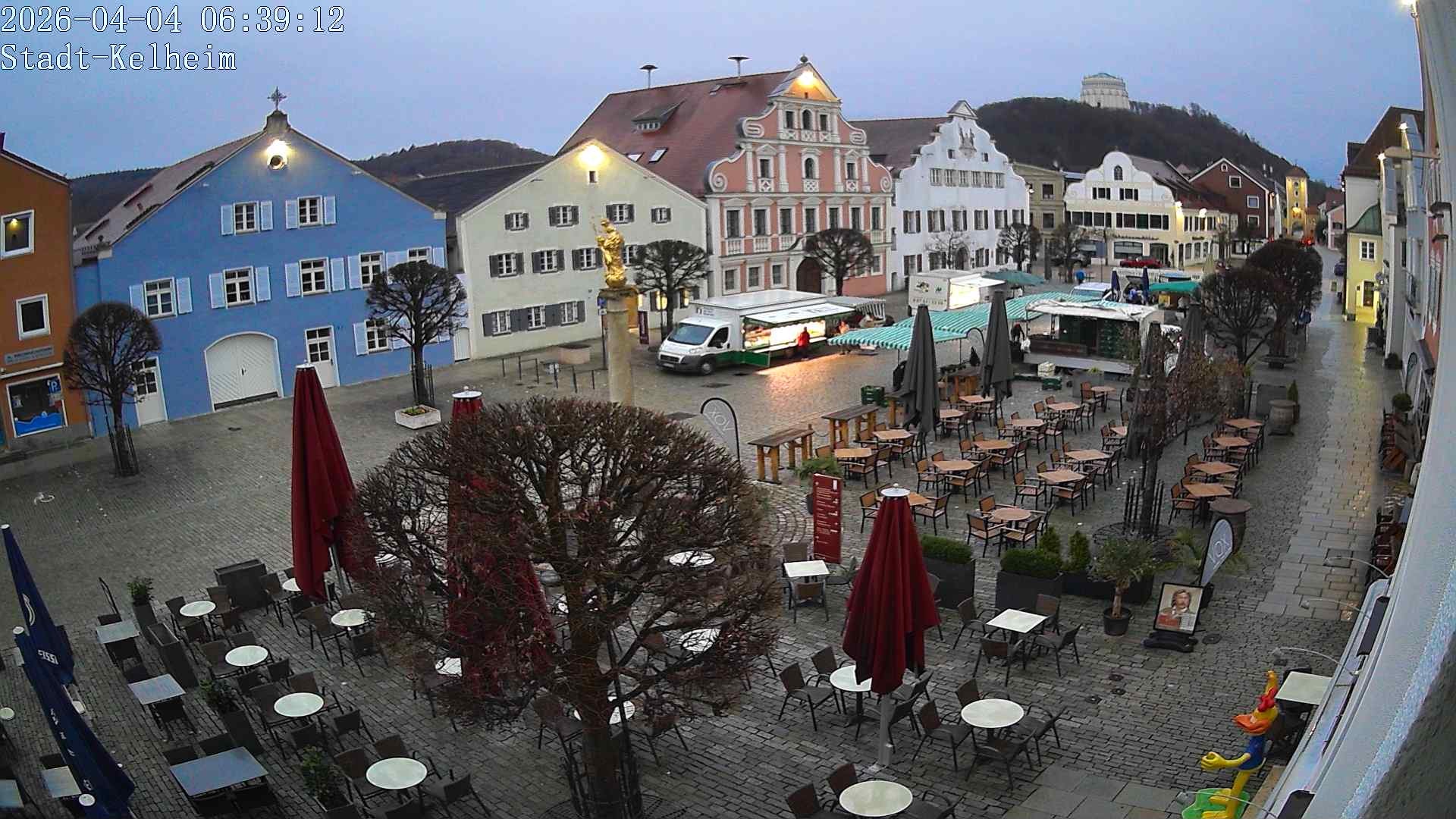Archiv Foto Webcam Stadtplatz Kelheim