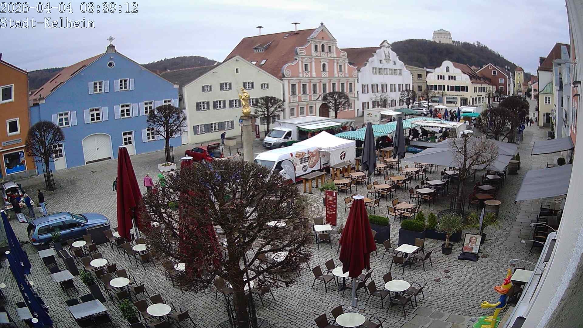 Archiv Foto Webcam Stadtplatz Kelheim