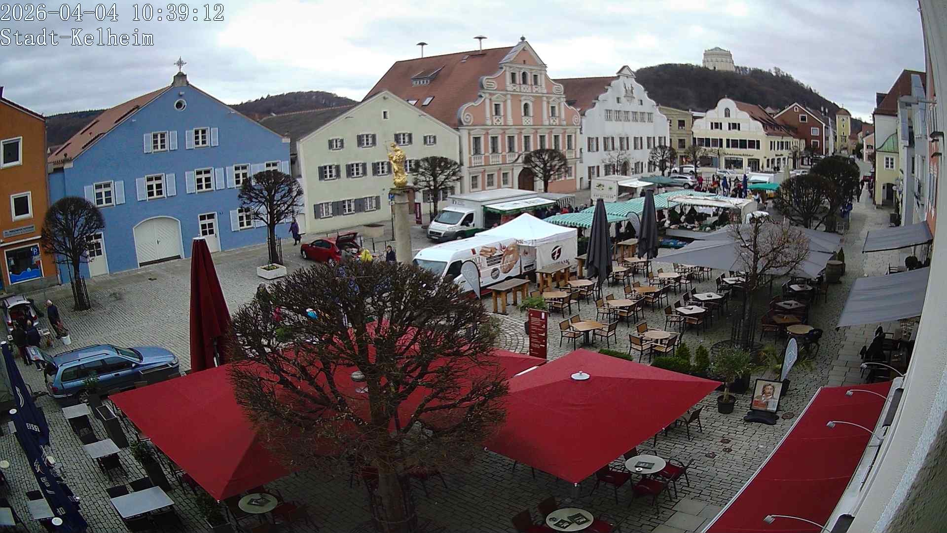 Archiv Foto Webcam Stadtplatz Kelheim