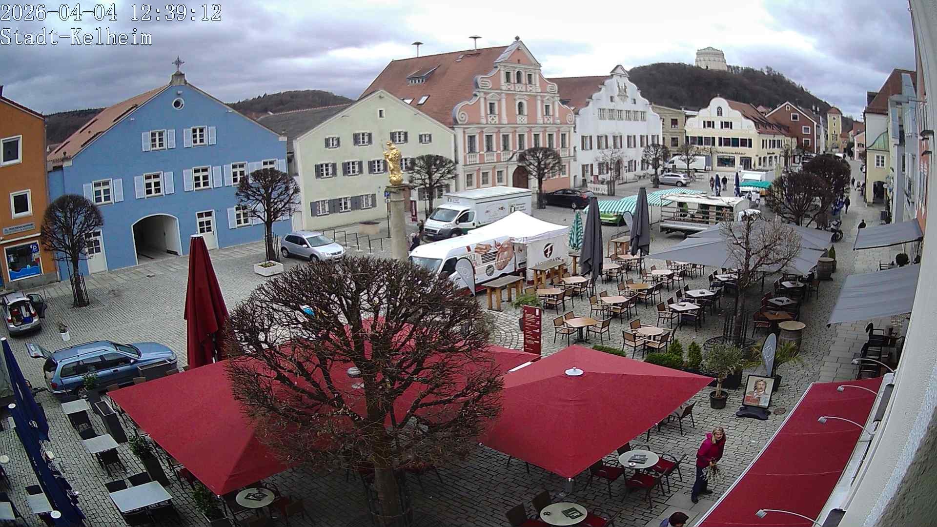 Archiv Foto Webcam Stadtplatz Kelheim