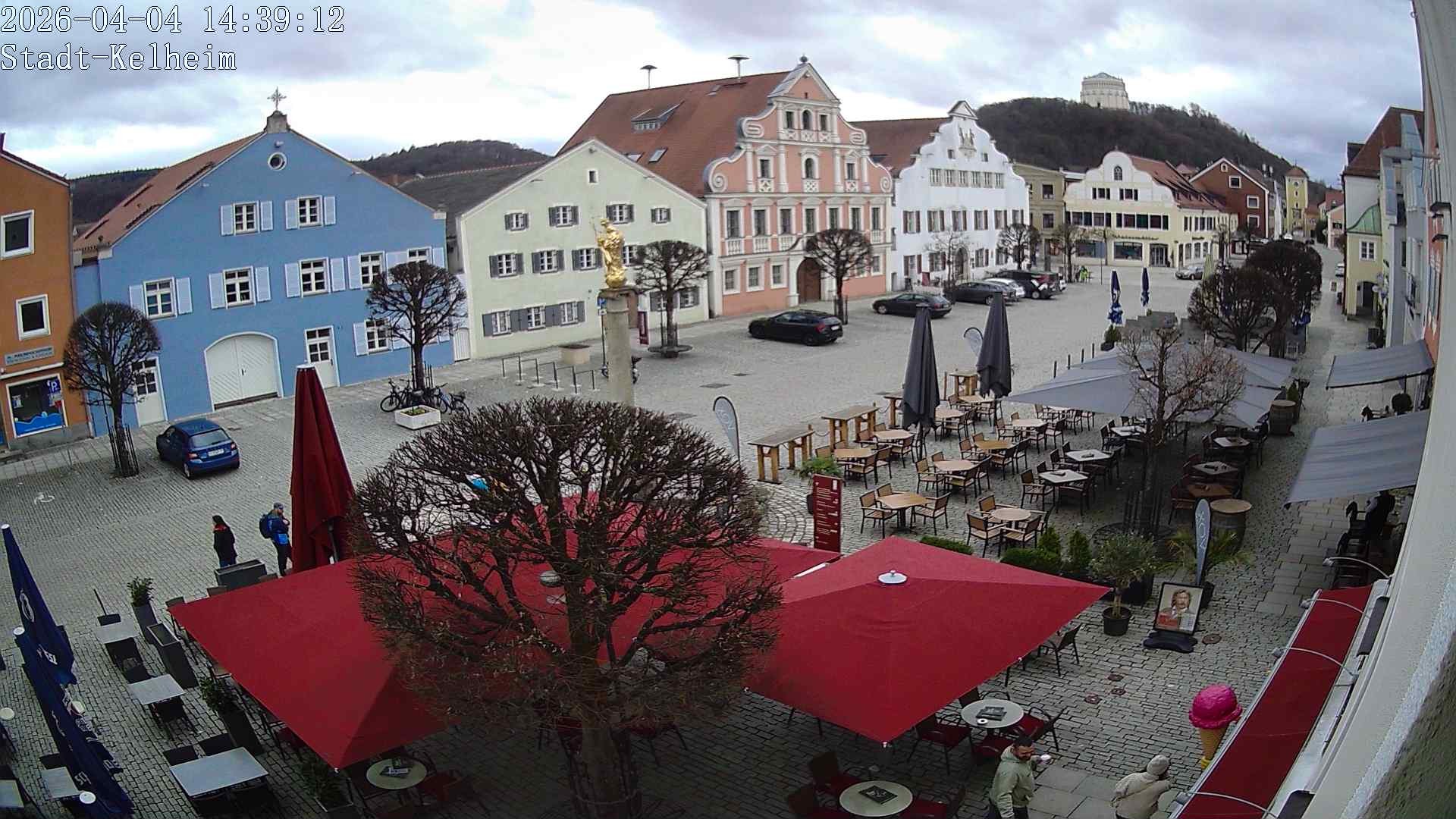 Archiv Foto Webcam Stadtplatz Kelheim