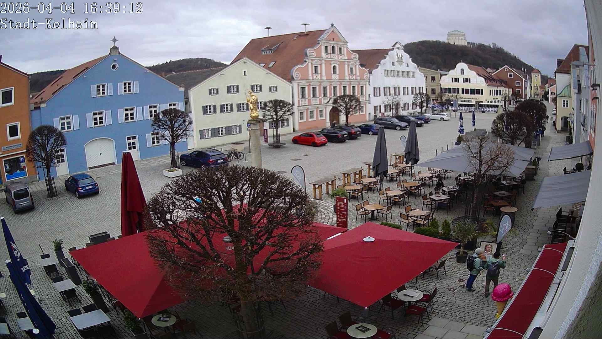 Archiv Foto Webcam Stadtplatz Kelheim