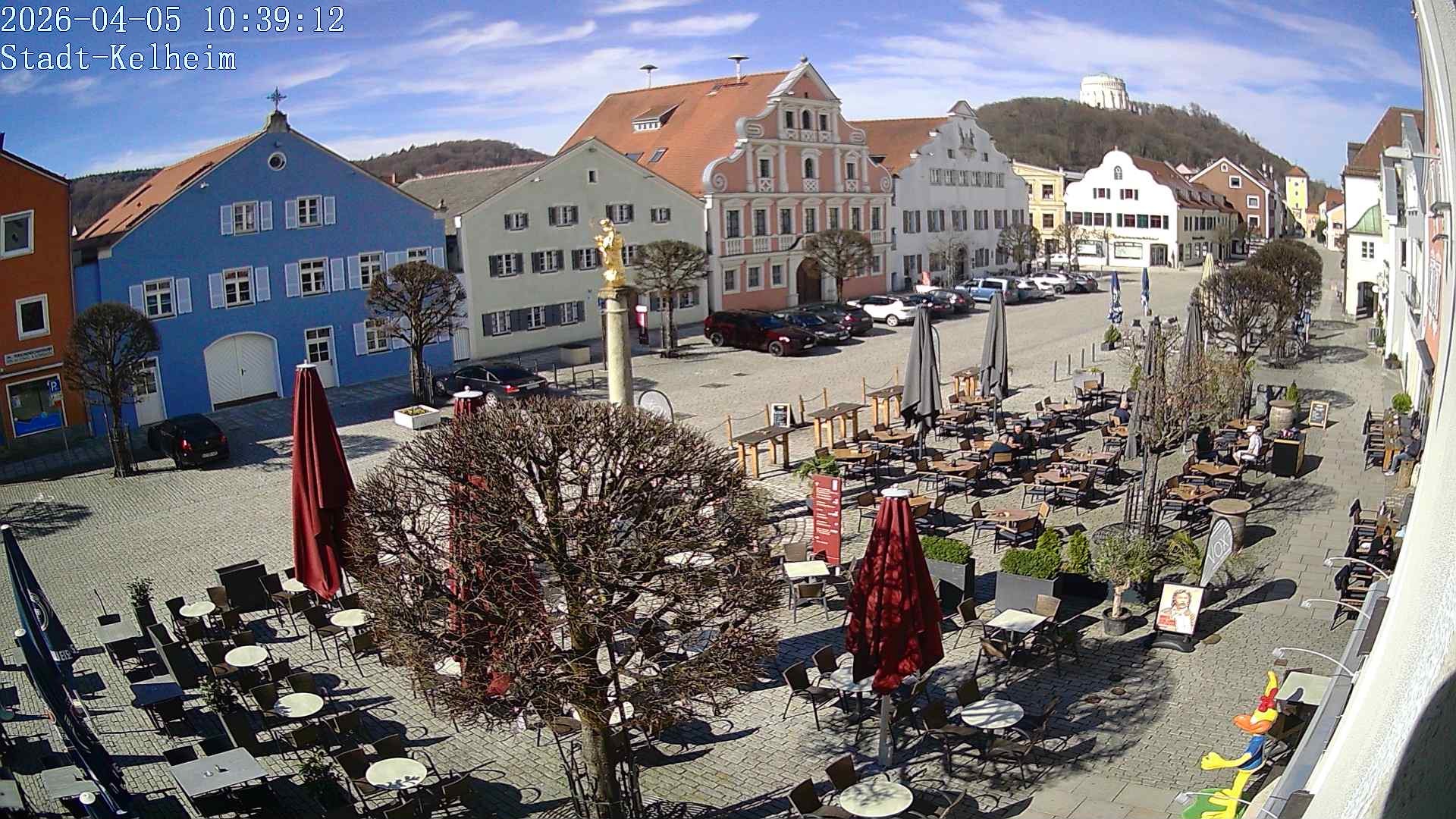 Archiv Foto Webcam Stadtplatz Kelheim