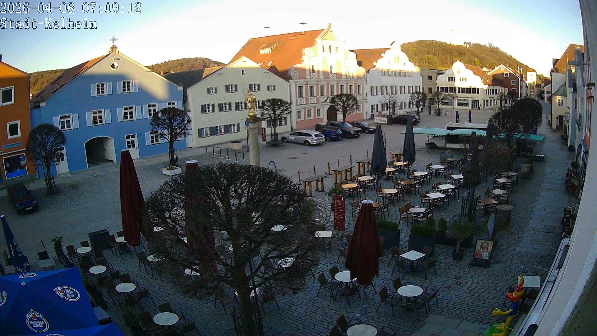 Archiv Foto Webcam Stadtplatz Kelheim