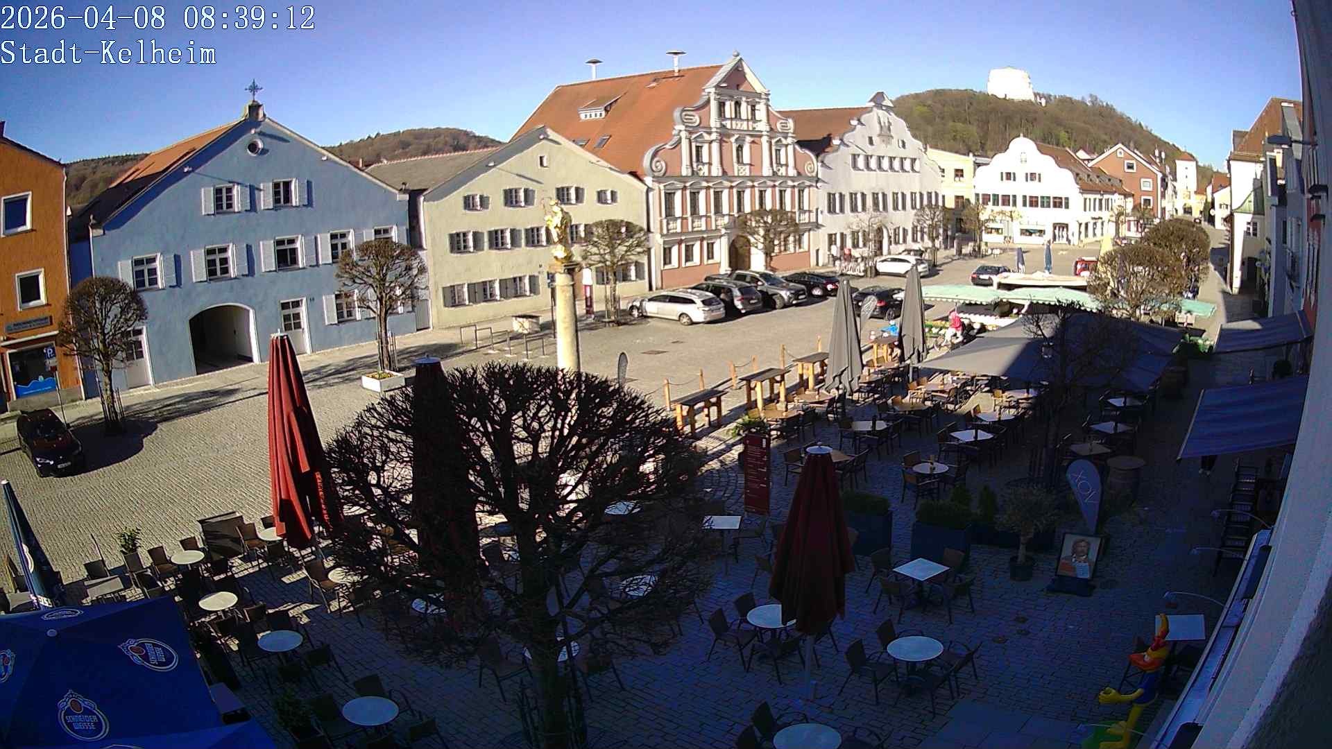 Archiv Foto Webcam Stadtplatz Kelheim