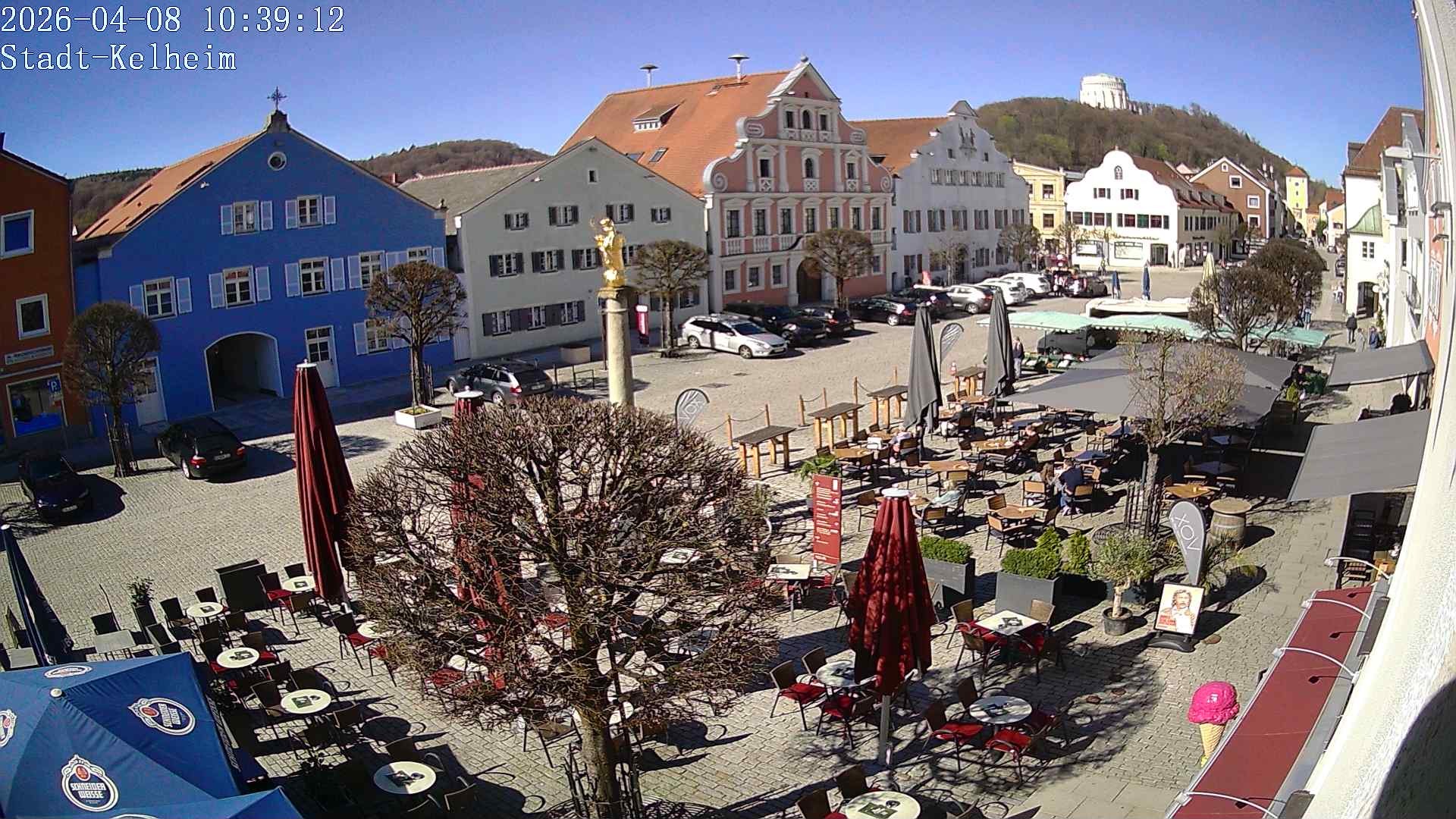 Archiv Foto Webcam Stadtplatz Kelheim