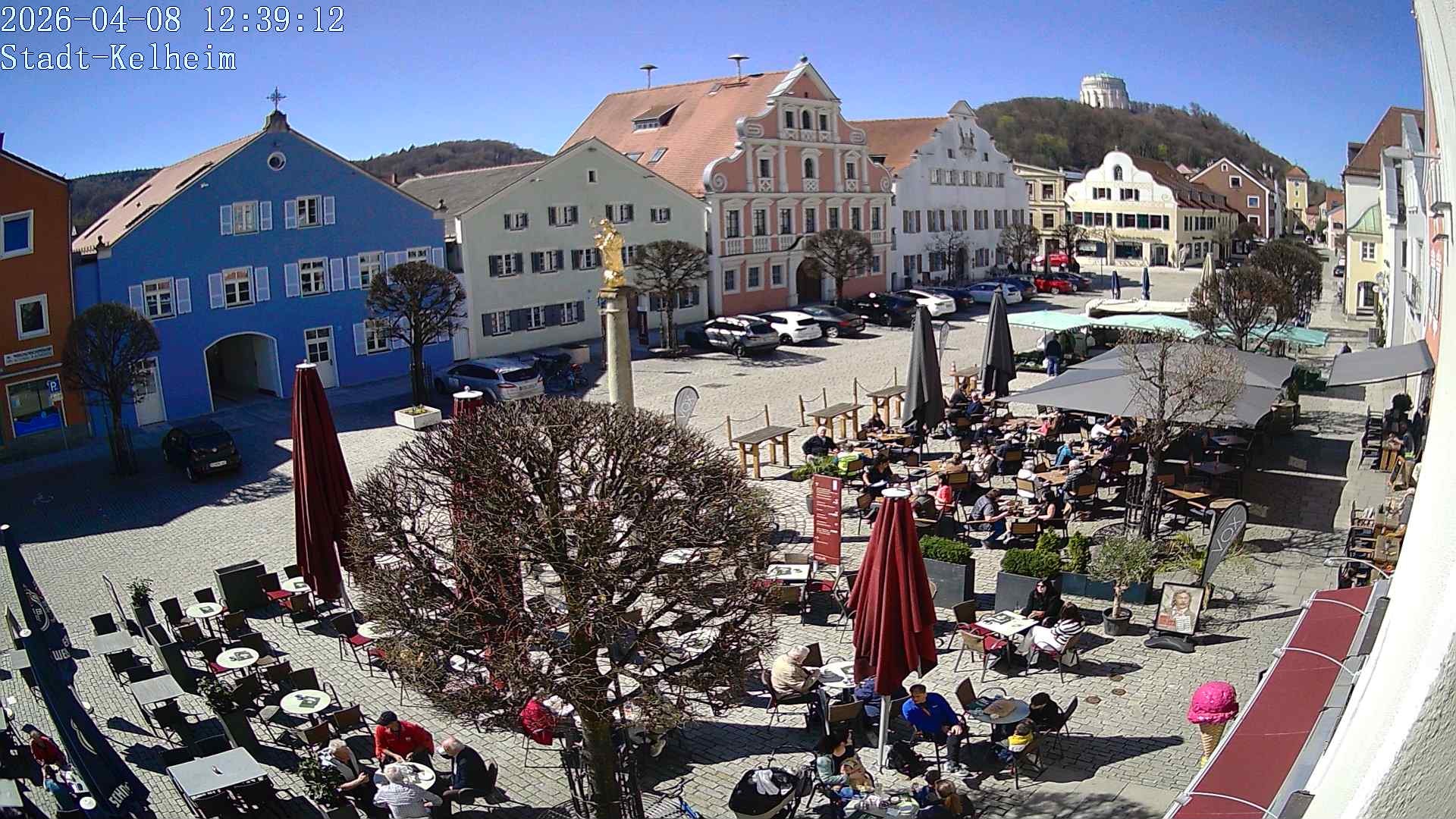 Archiv Foto Webcam Stadtplatz Kelheim