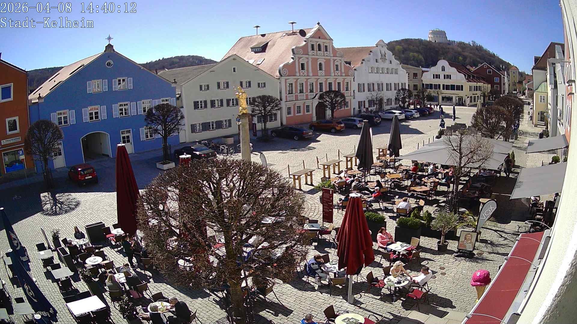 Archiv Foto Webcam Stadtplatz Kelheim