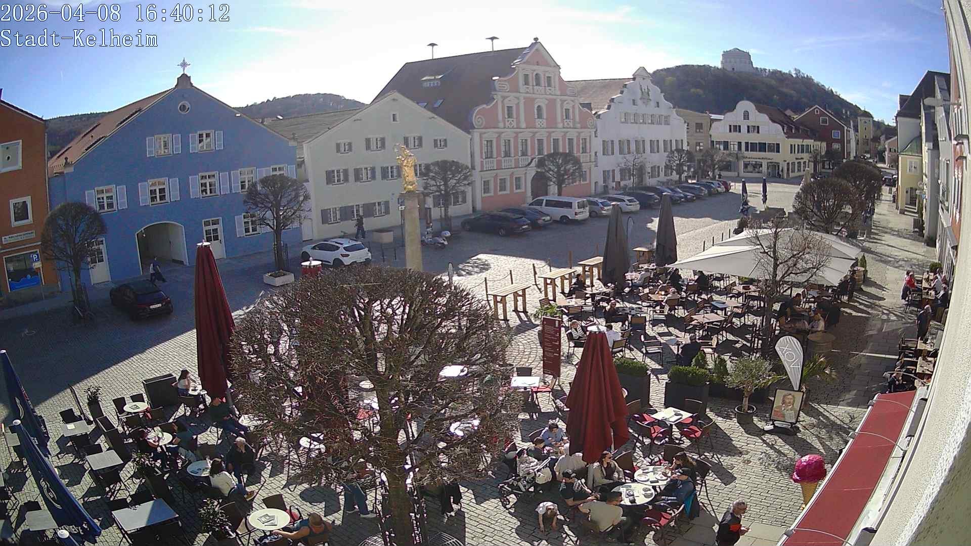 Archiv Foto Webcam Stadtplatz Kelheim
