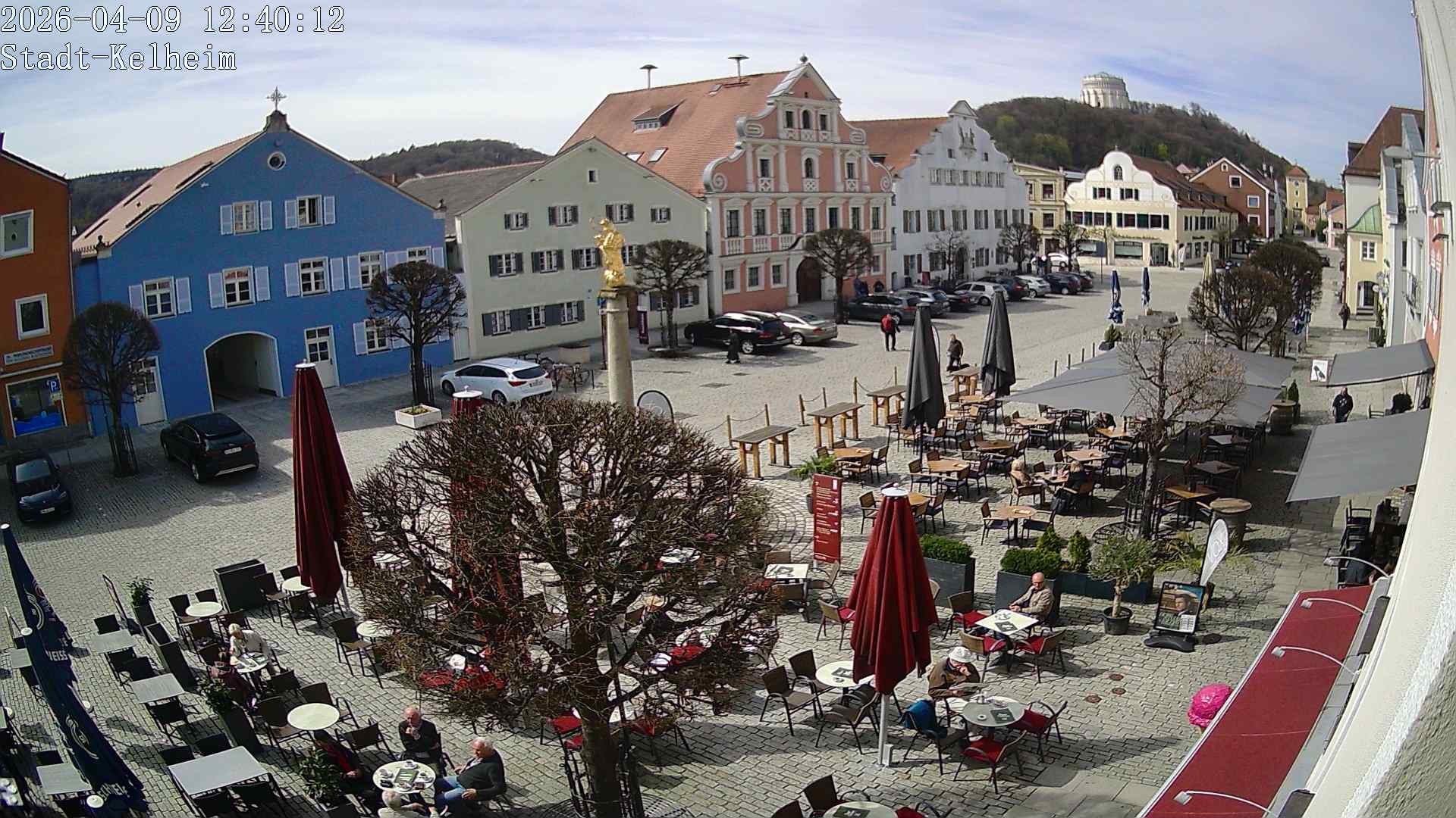 Archiv Foto Webcam Stadtplatz Kelheim