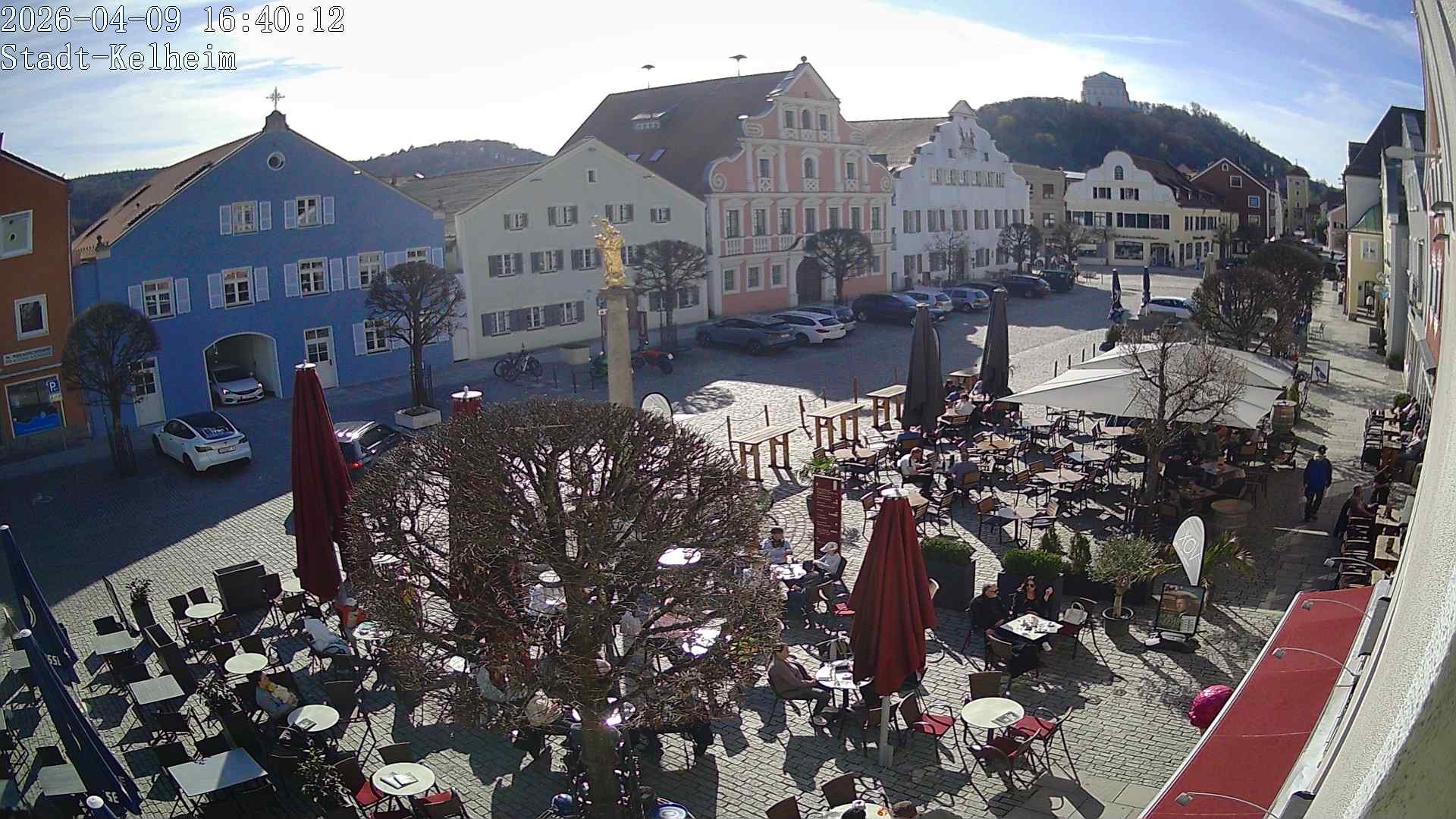Archiv Foto Webcam Stadtplatz Kelheim