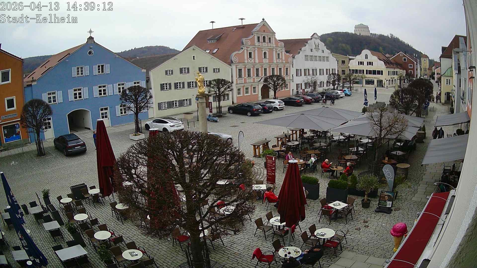 Archiv Foto Webcam Stadtplatz Kelheim
