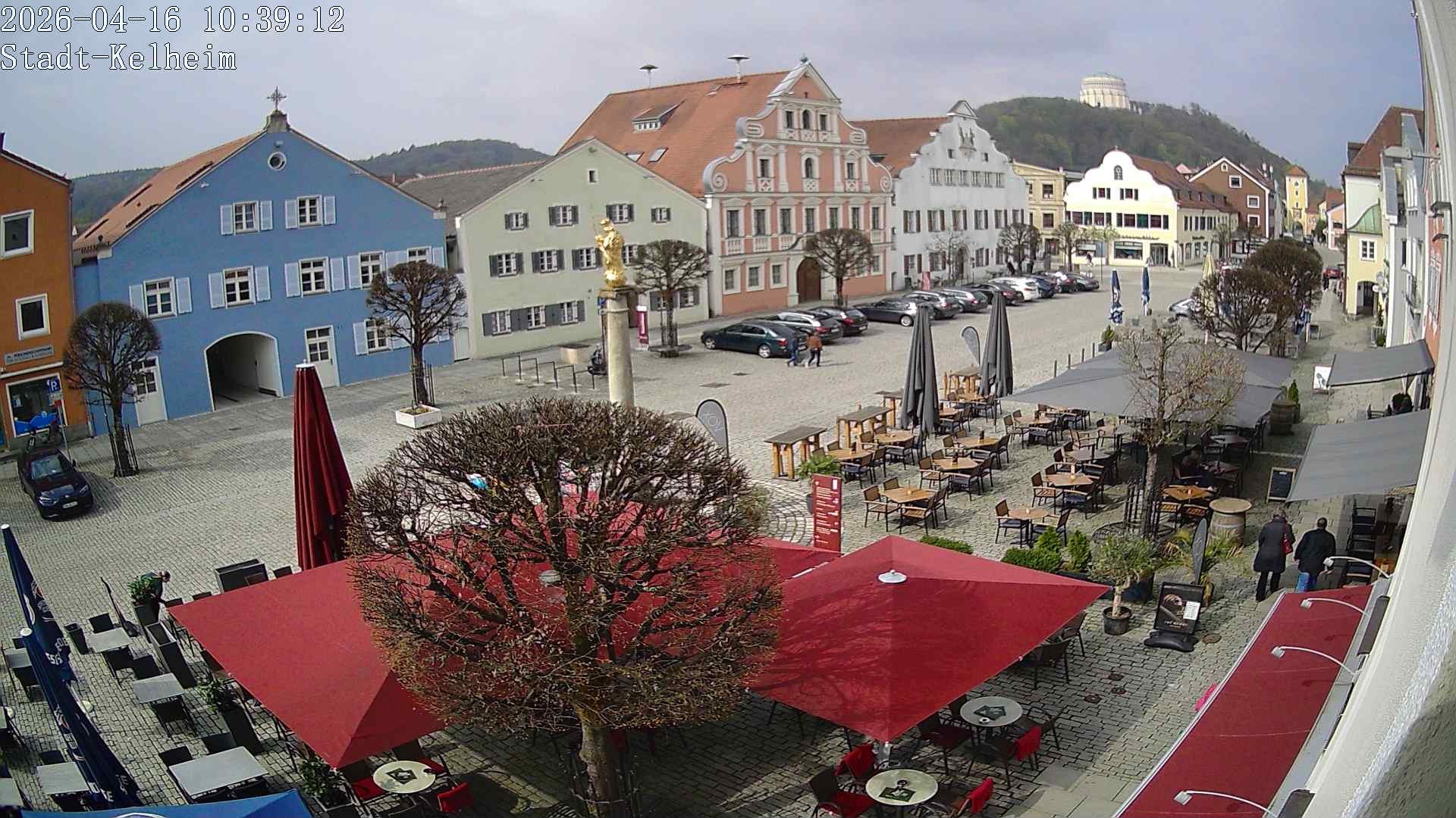 Archived image Webcam Kelheim – Town Square