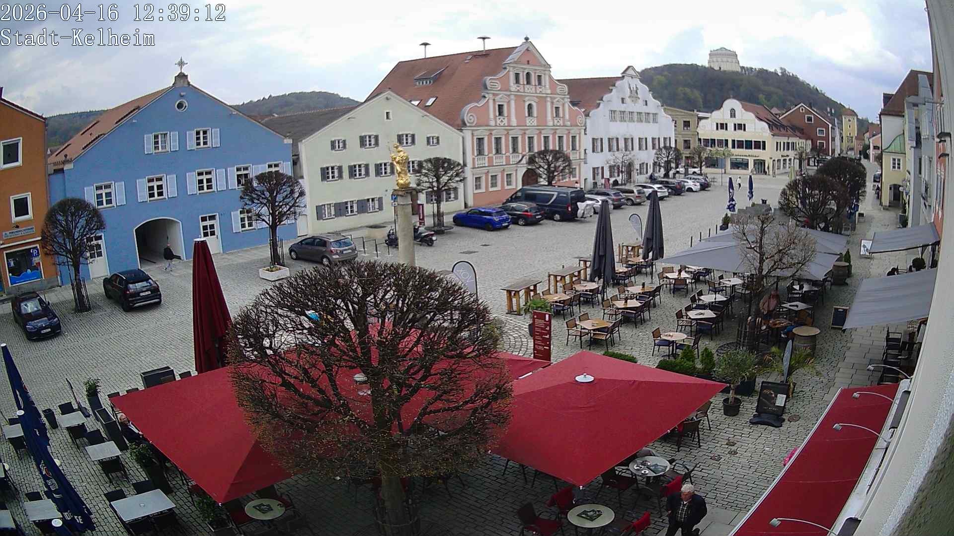 Archived image Webcam Kelheim – Town Square