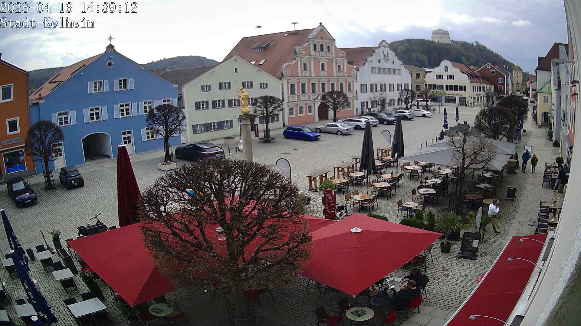 Archived image Webcam Kelheim – Town Square
