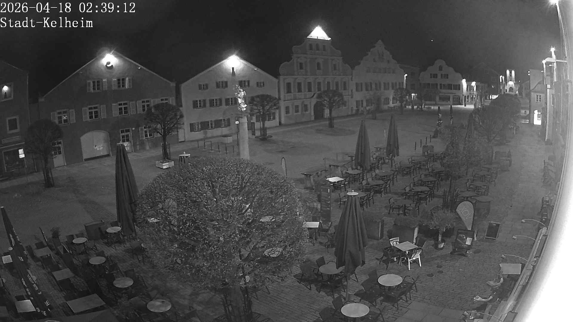 Archived image Webcam Kelheim – Town Square