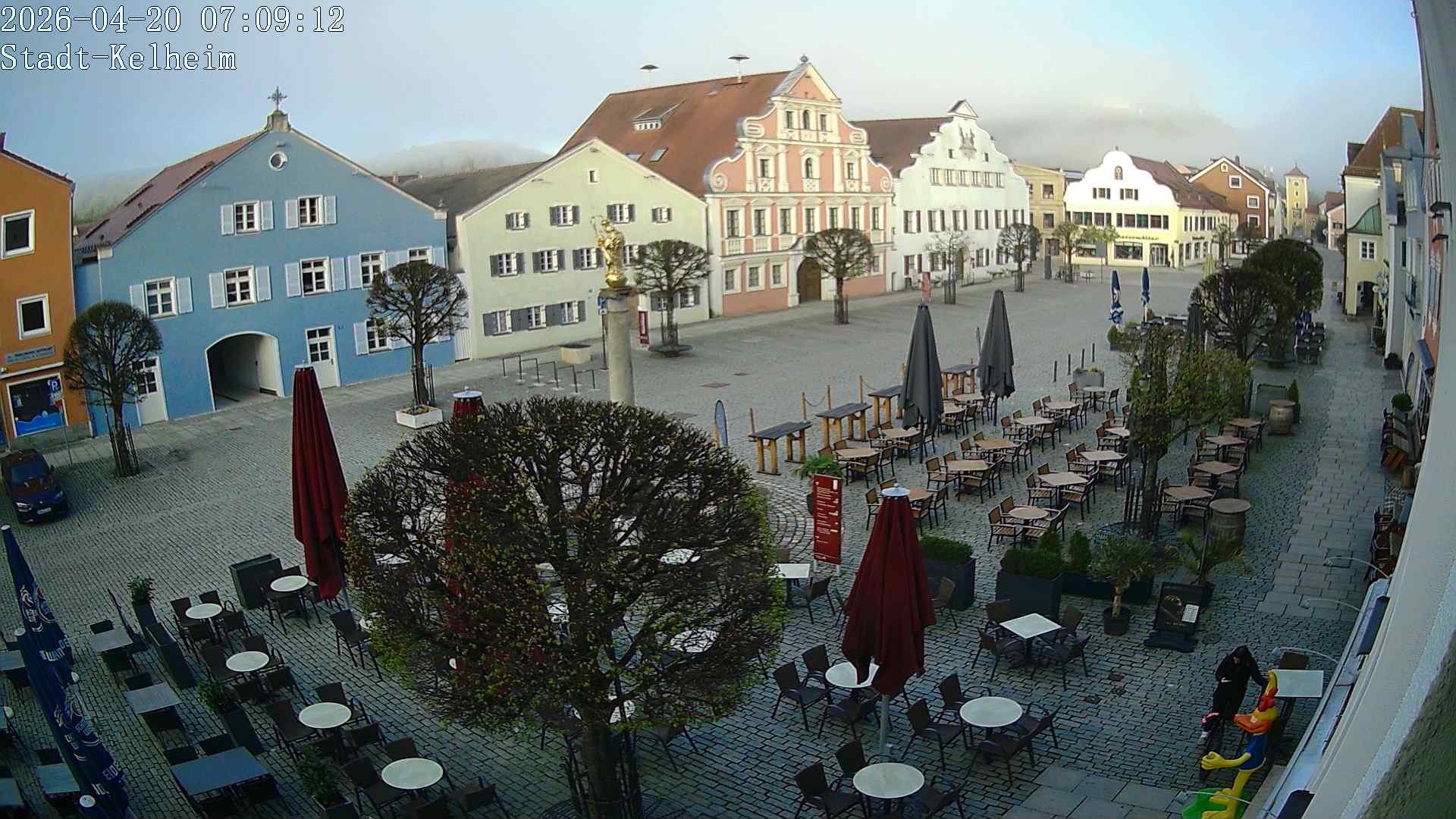 Archiv Foto Webcam Stadtplatz Kelheim
