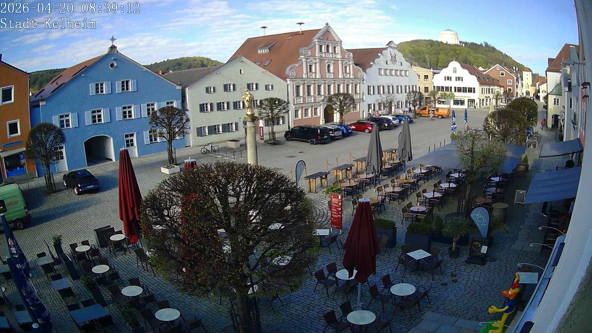 Archiv Foto Webcam Stadtplatz Kelheim