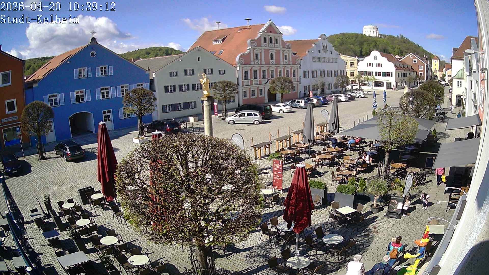 Archiv Foto Webcam Stadtplatz Kelheim