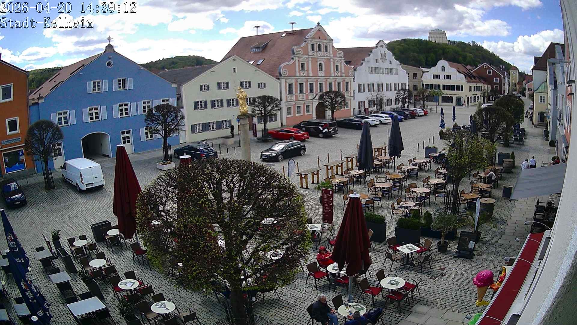 Archiv Foto Webcam Stadtplatz Kelheim