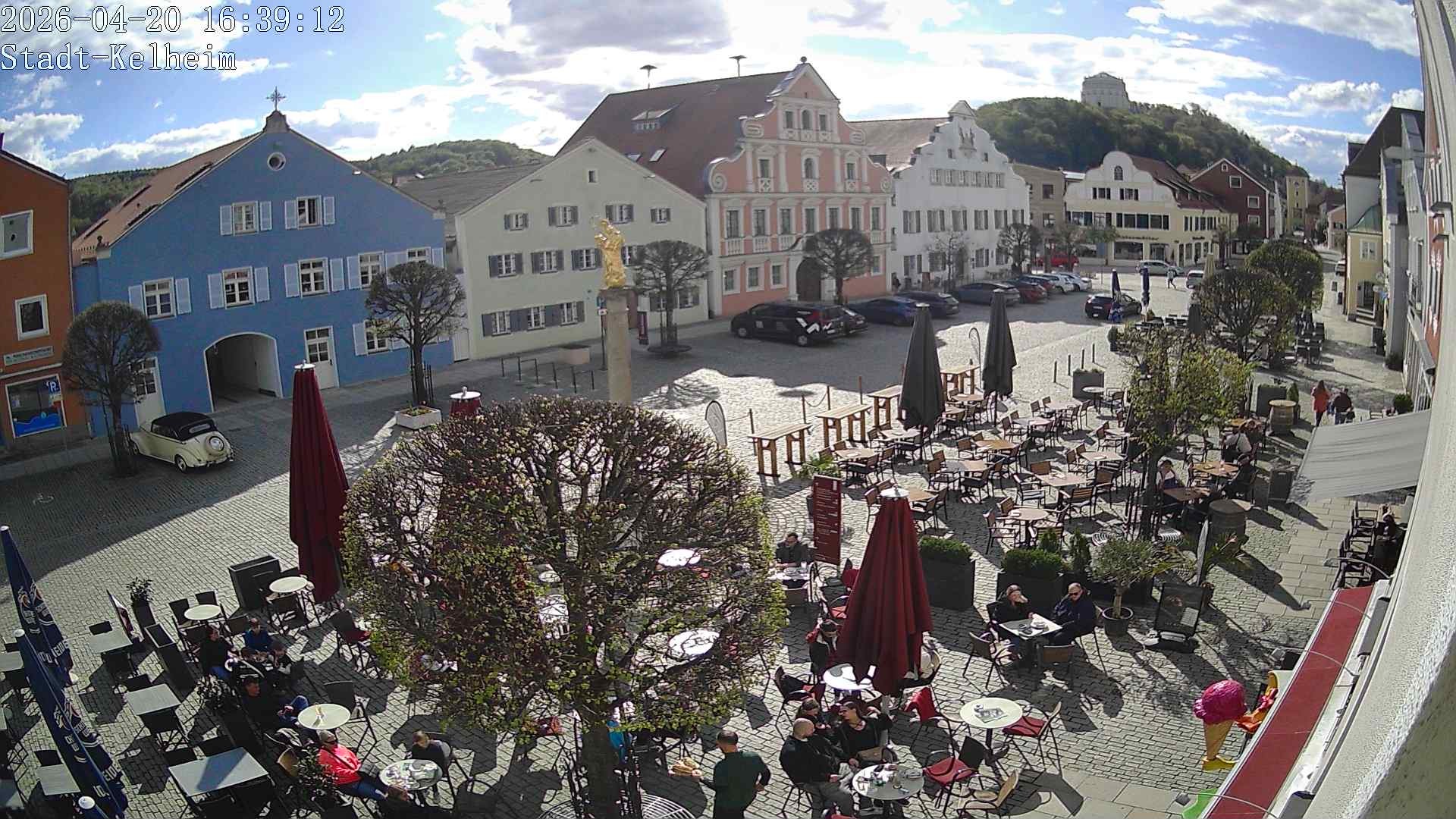 Archiv Foto Webcam Stadtplatz Kelheim