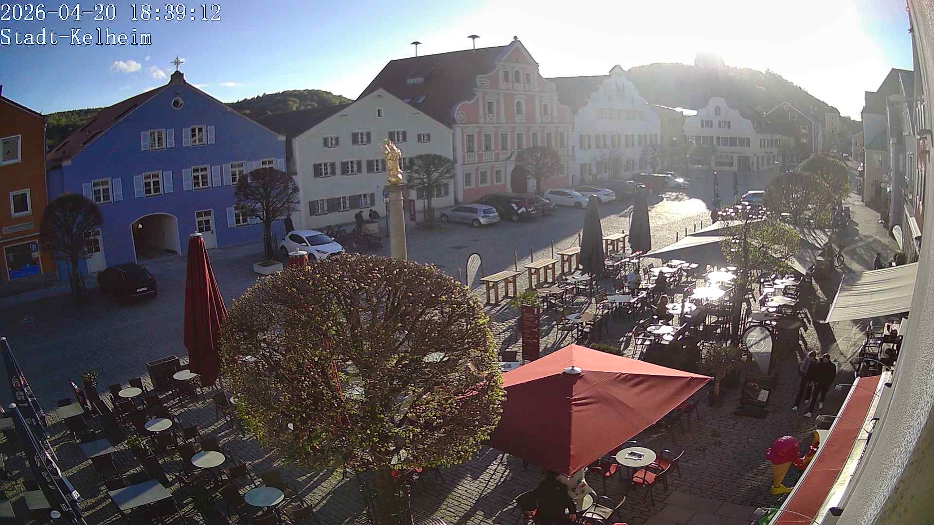 Archiv Foto Webcam Stadtplatz Kelheim