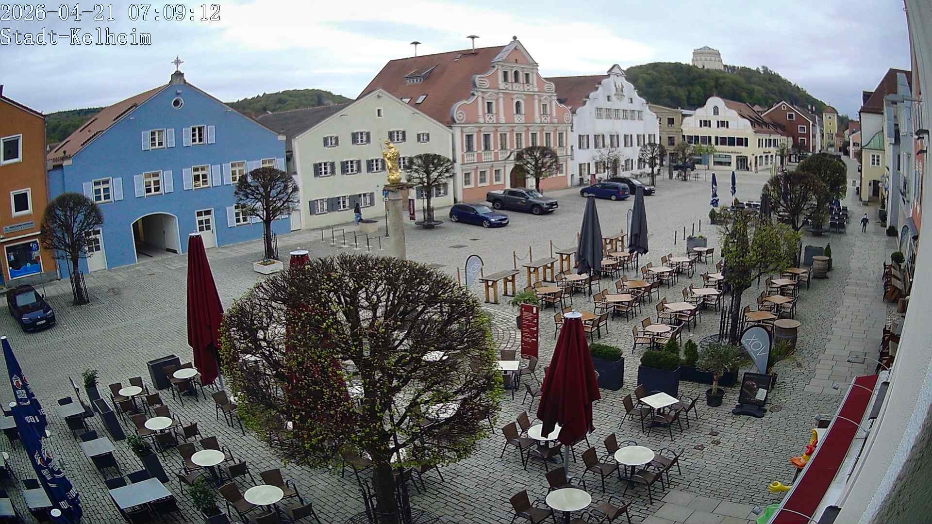 Archiv Foto Webcam Stadtplatz Kelheim