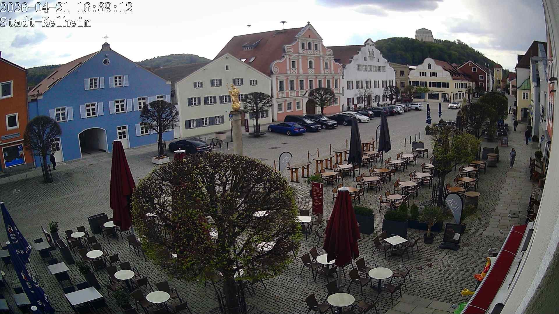 Archiv Foto Webcam Stadtplatz Kelheim