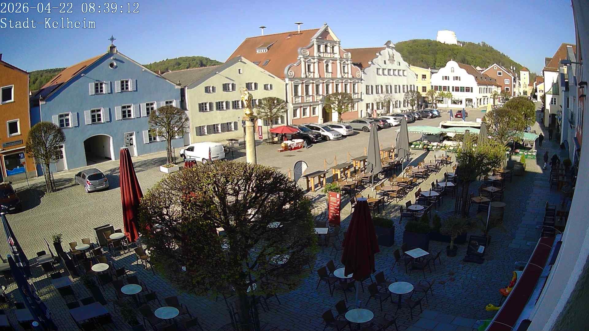 Archiv Foto Webcam Stadtplatz Kelheim