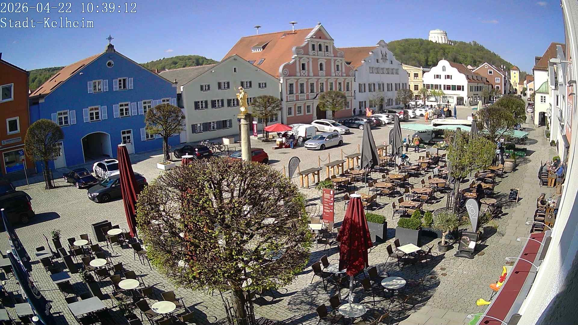 Archiv Foto Webcam Stadtplatz Kelheim