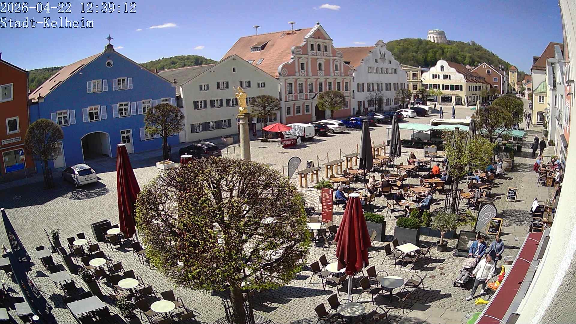 Archiv Foto Webcam Stadtplatz Kelheim