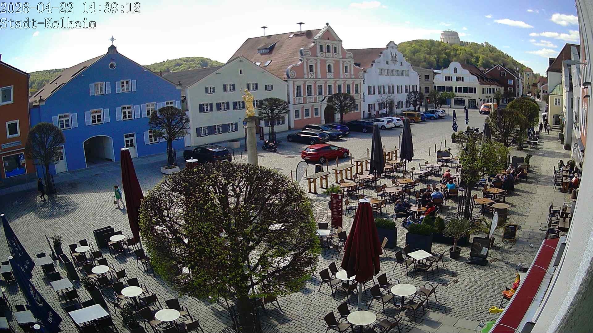 Archiv Foto Webcam Stadtplatz Kelheim