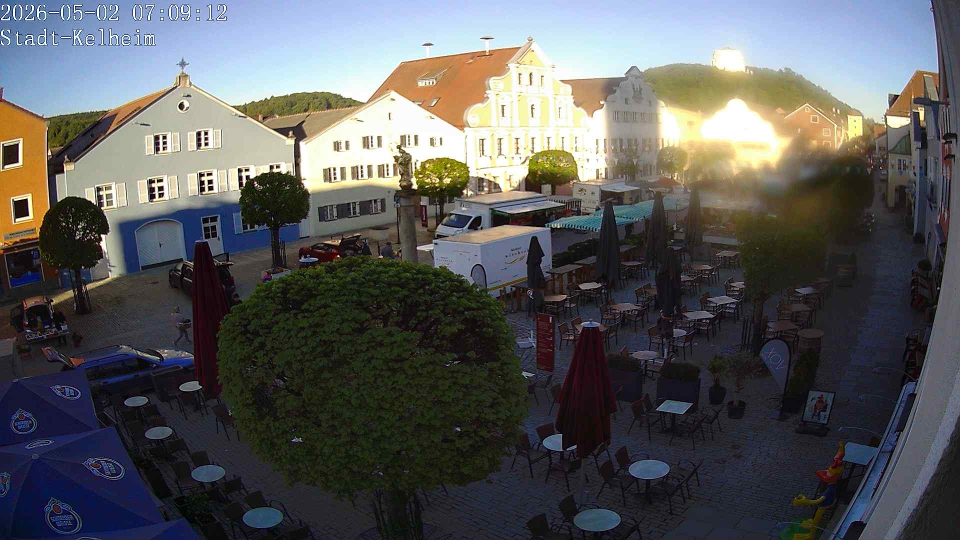 Archiv Foto Webcam Stadtplatz Kelheim