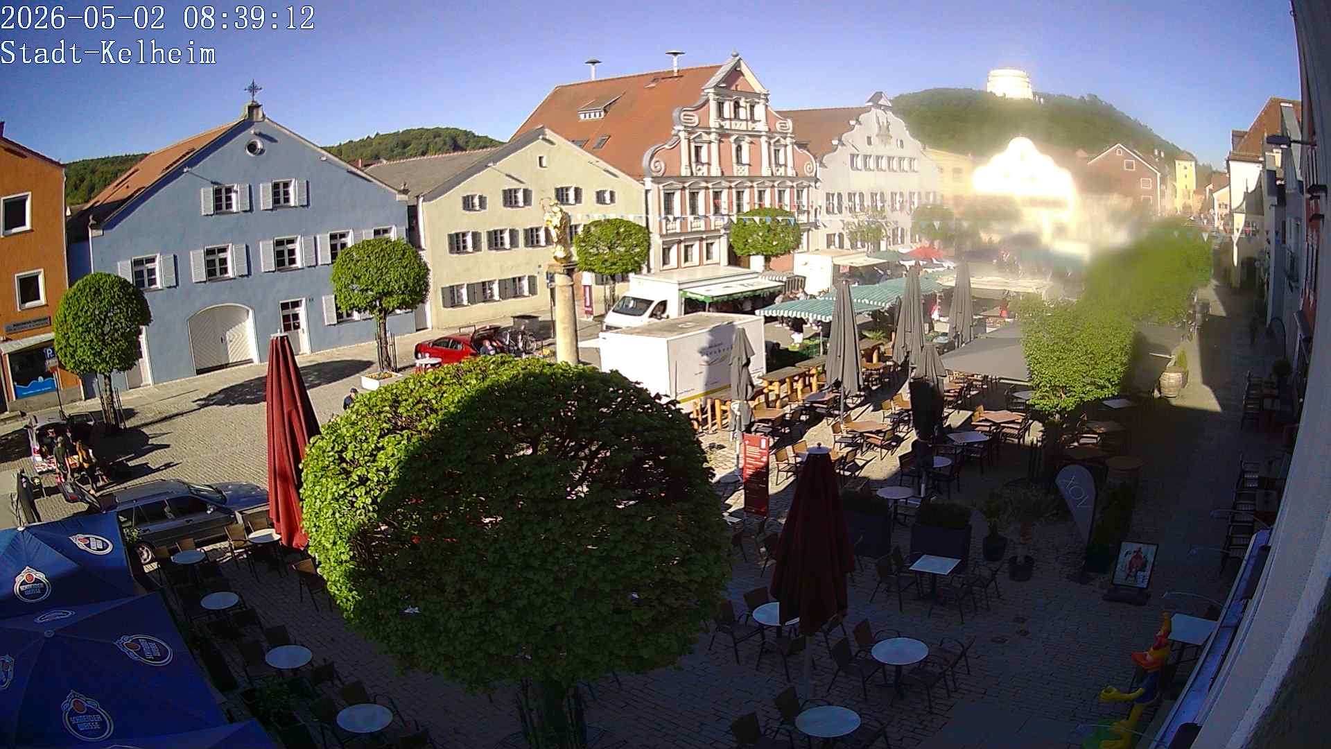 Archiv Foto Webcam Stadtplatz Kelheim