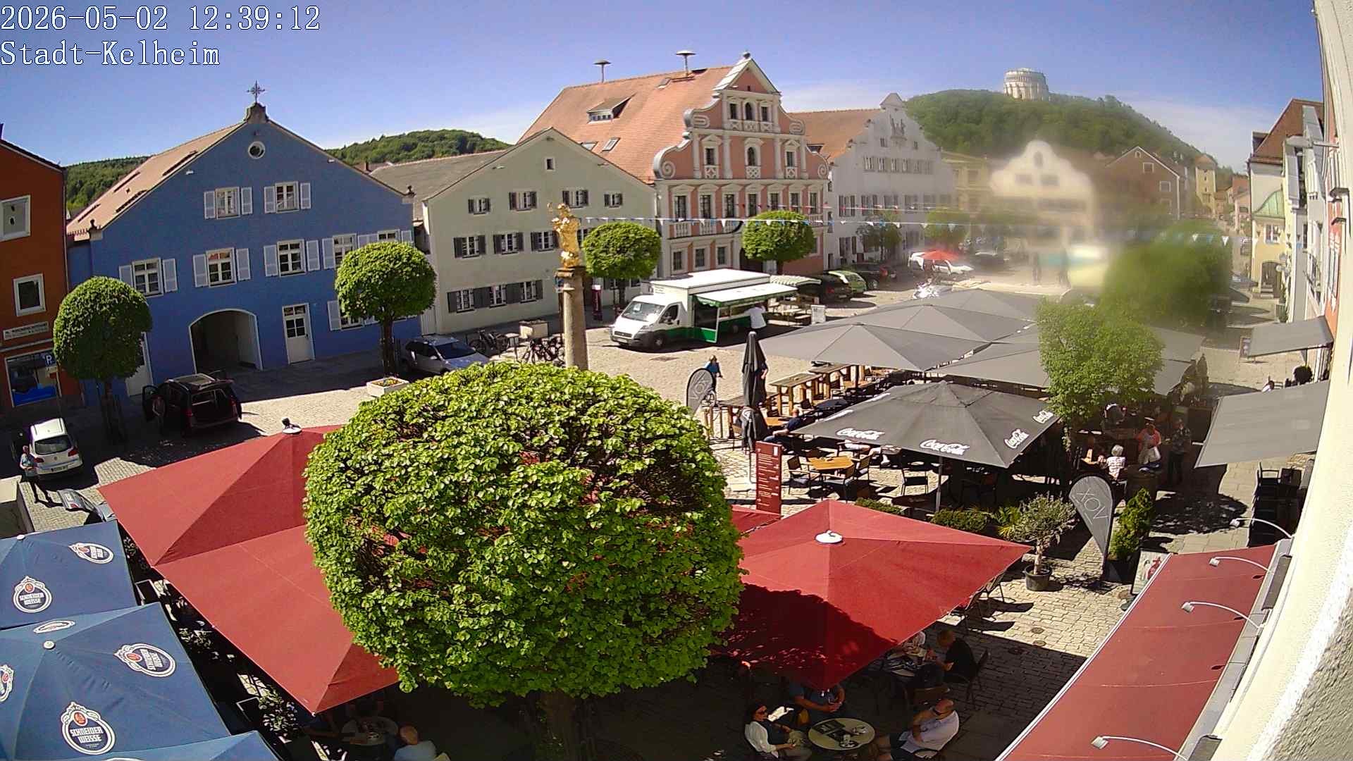 Archiv Foto Webcam Stadtplatz Kelheim