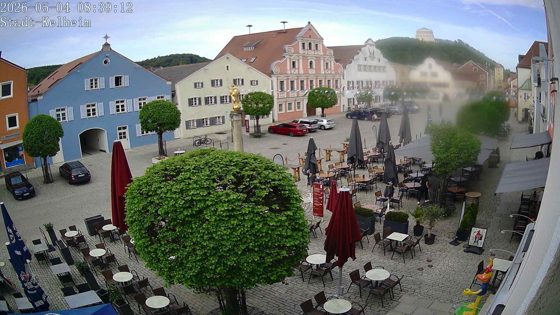 Archiv Foto Webcam Stadtplatz Kelheim