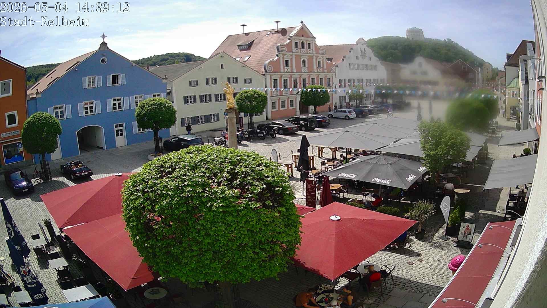 Archiv Foto Webcam Stadtplatz Kelheim
