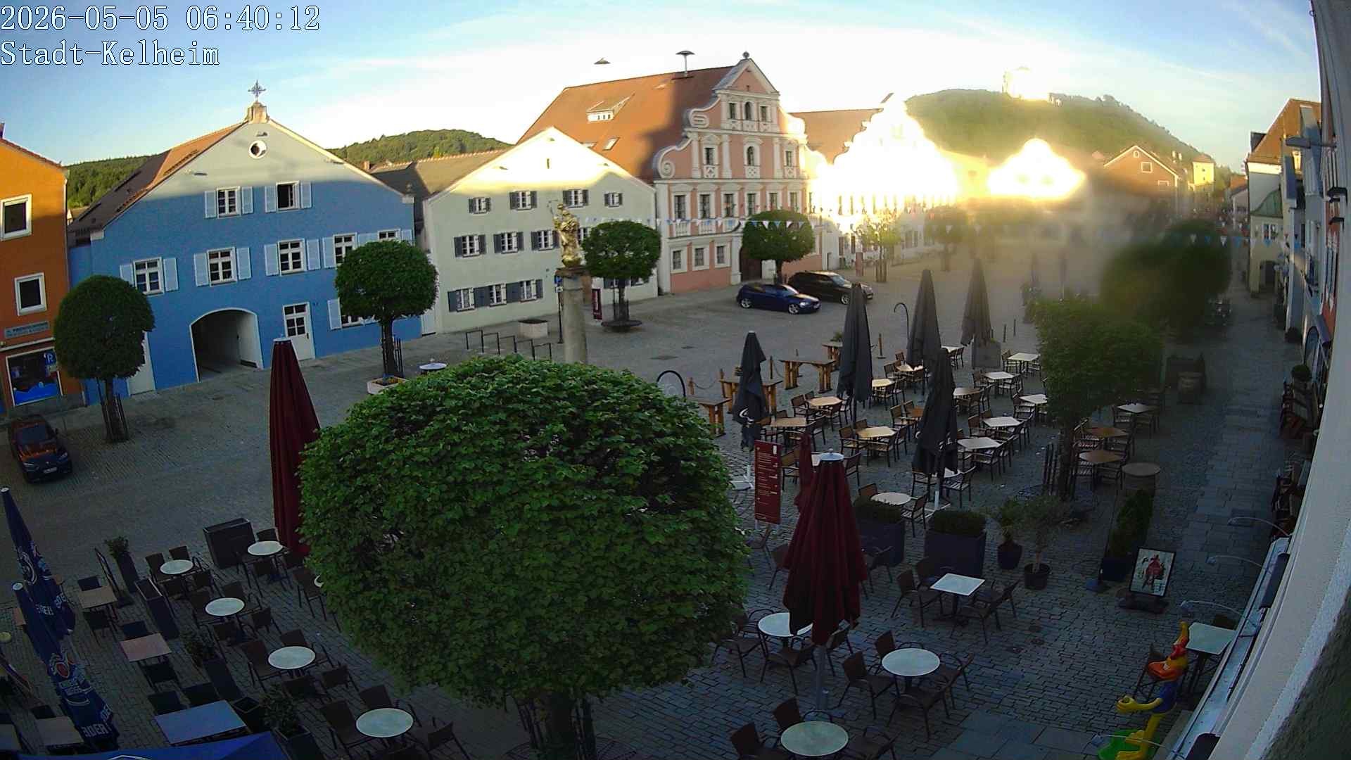 Archived image Webcam Kelheim – Town Square