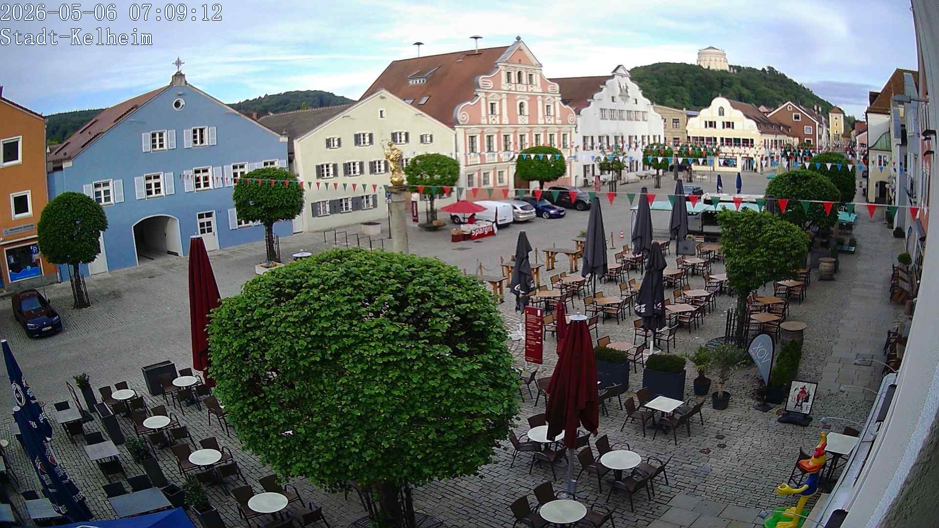 Archiv Foto Webcam Stadtplatz Kelheim