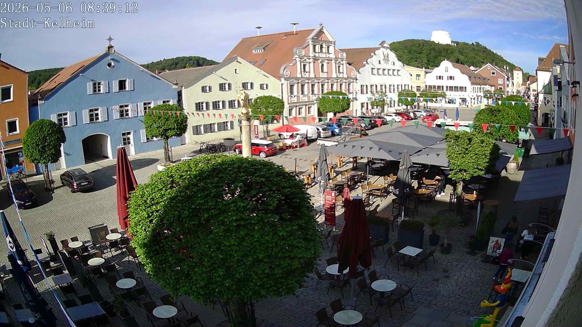 Archiv Foto Webcam Stadtplatz Kelheim