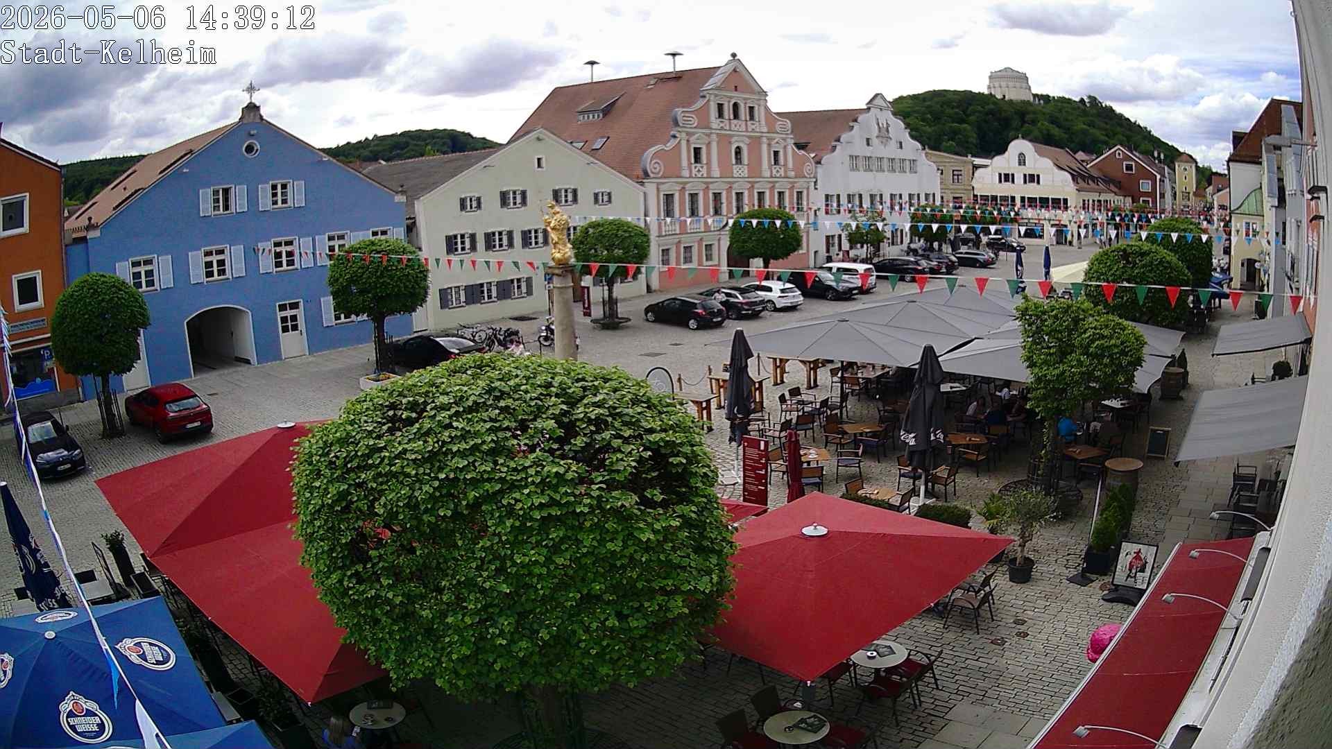 Archiv Foto Webcam Stadtplatz Kelheim