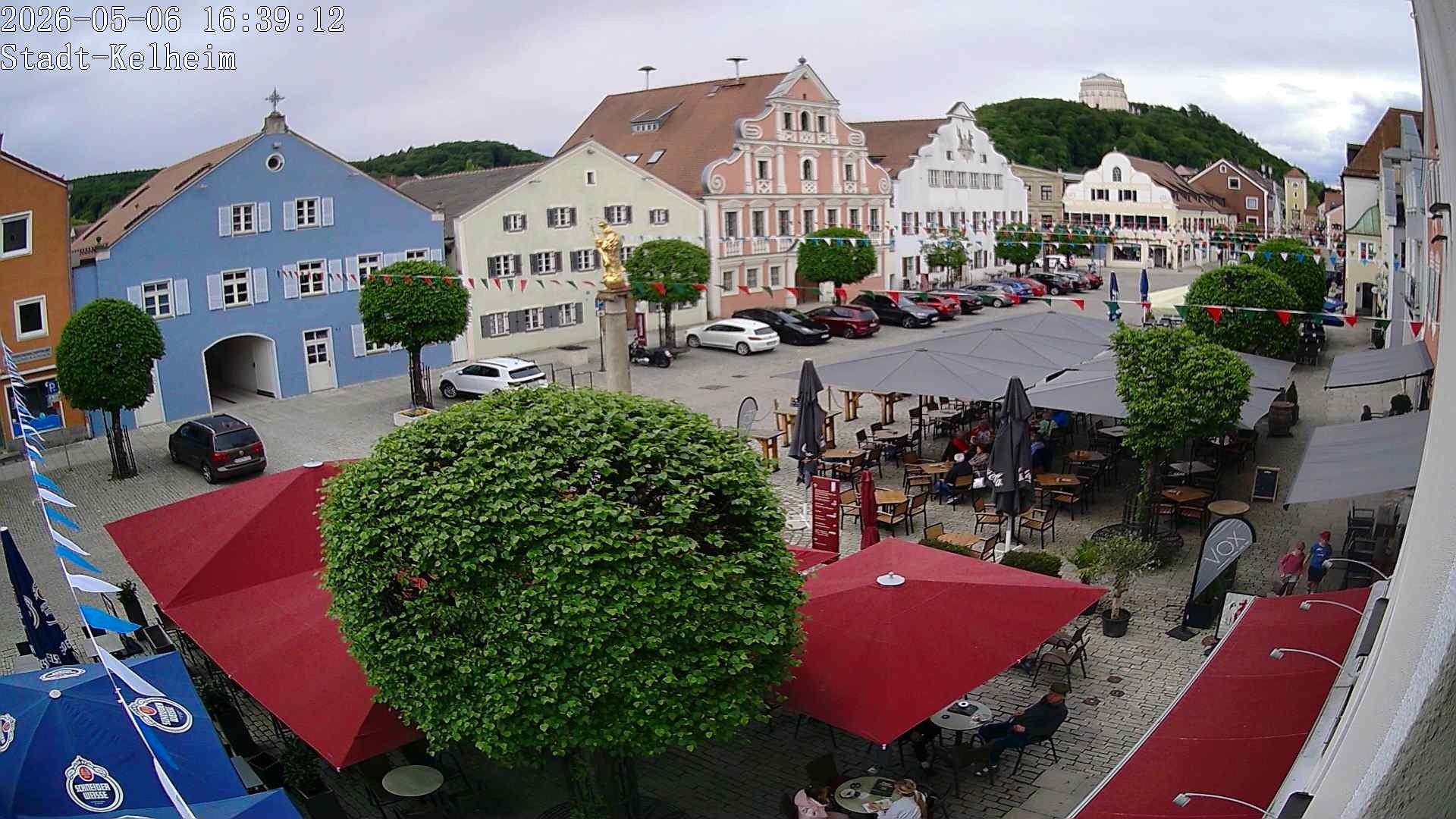 Archiv Foto Webcam Stadtplatz Kelheim