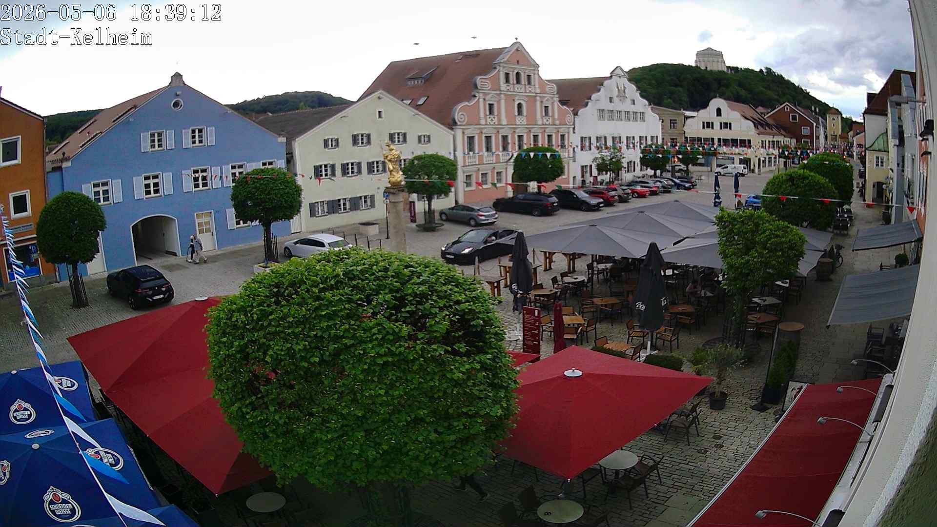 Archiv Foto Webcam Stadtplatz Kelheim