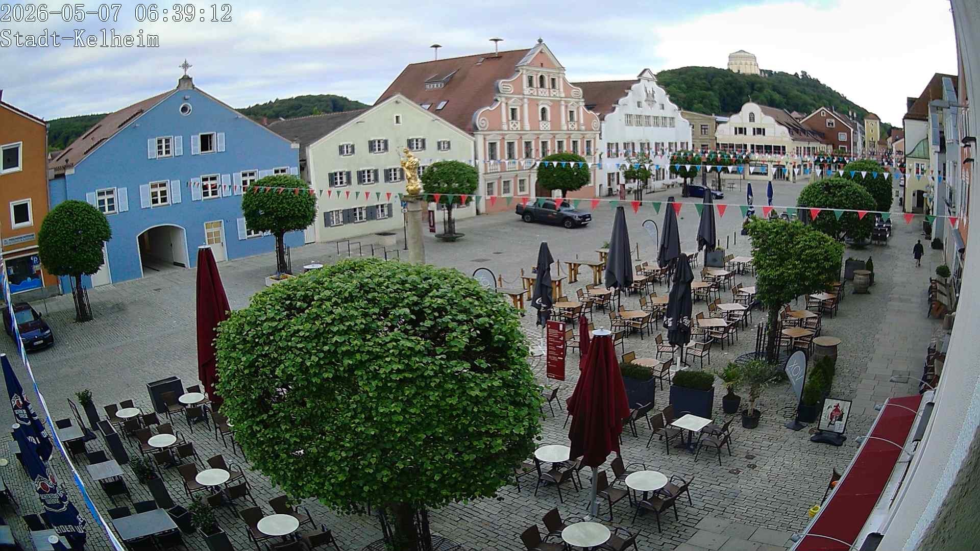 Archiv Foto Webcam Stadtplatz Kelheim