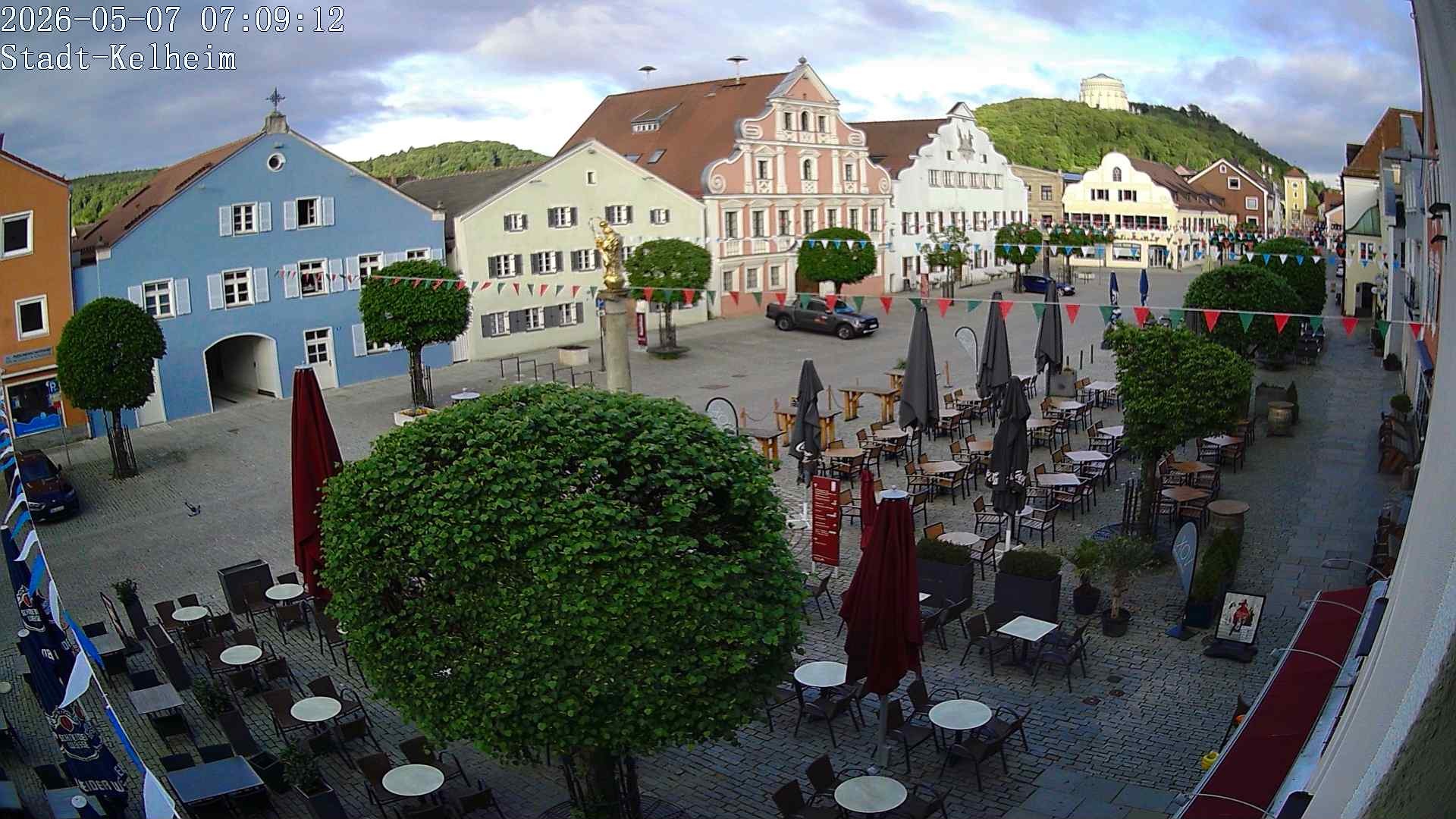 Archiv Foto Webcam Stadtplatz Kelheim