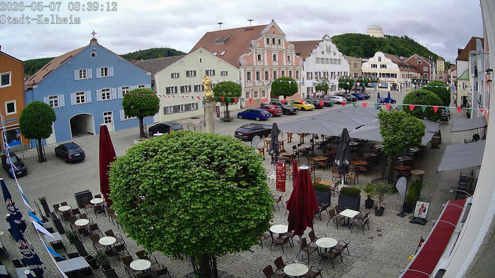 Archiv Foto Webcam Stadtplatz Kelheim