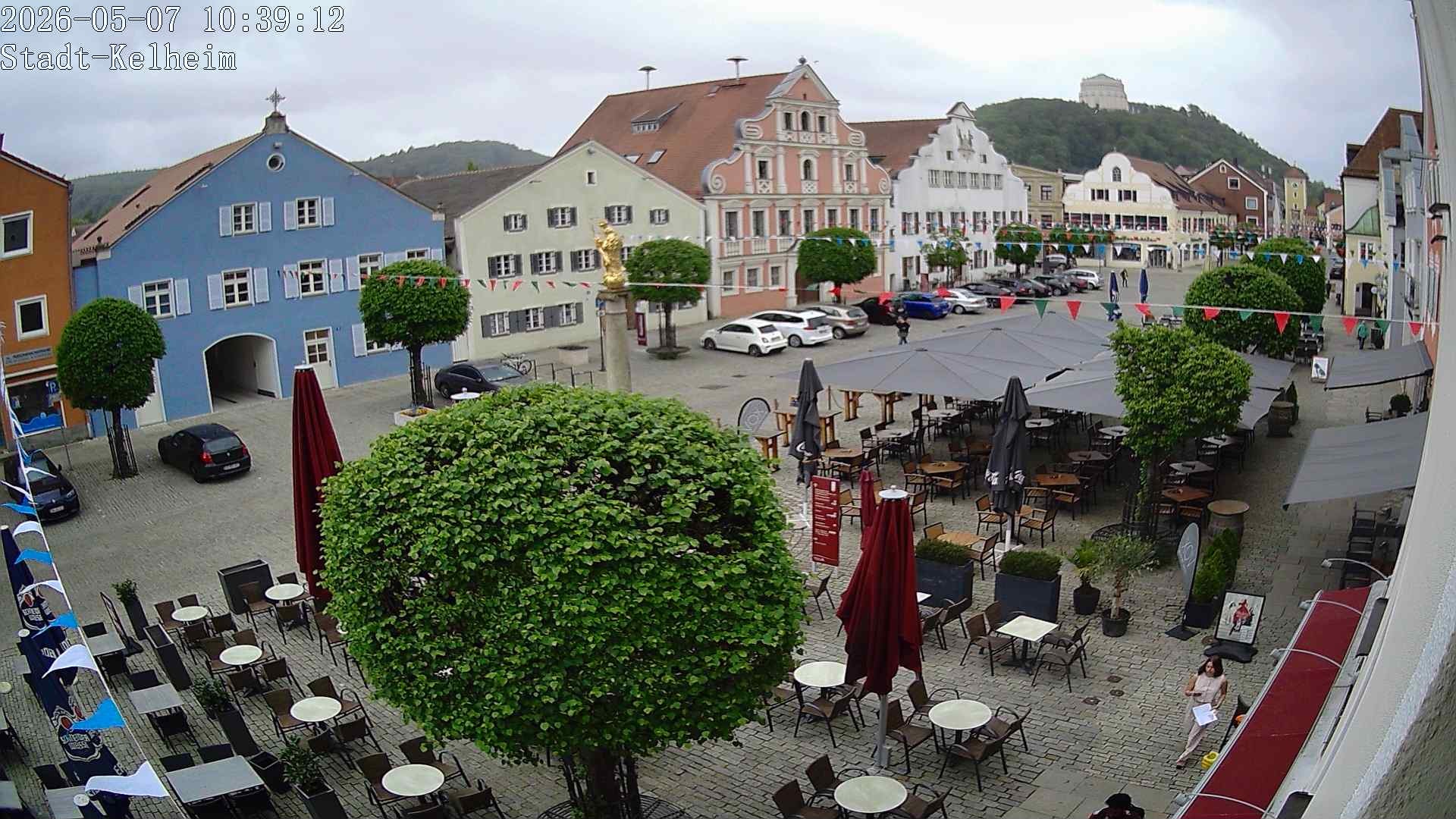 Archiv Foto Webcam Stadtplatz Kelheim