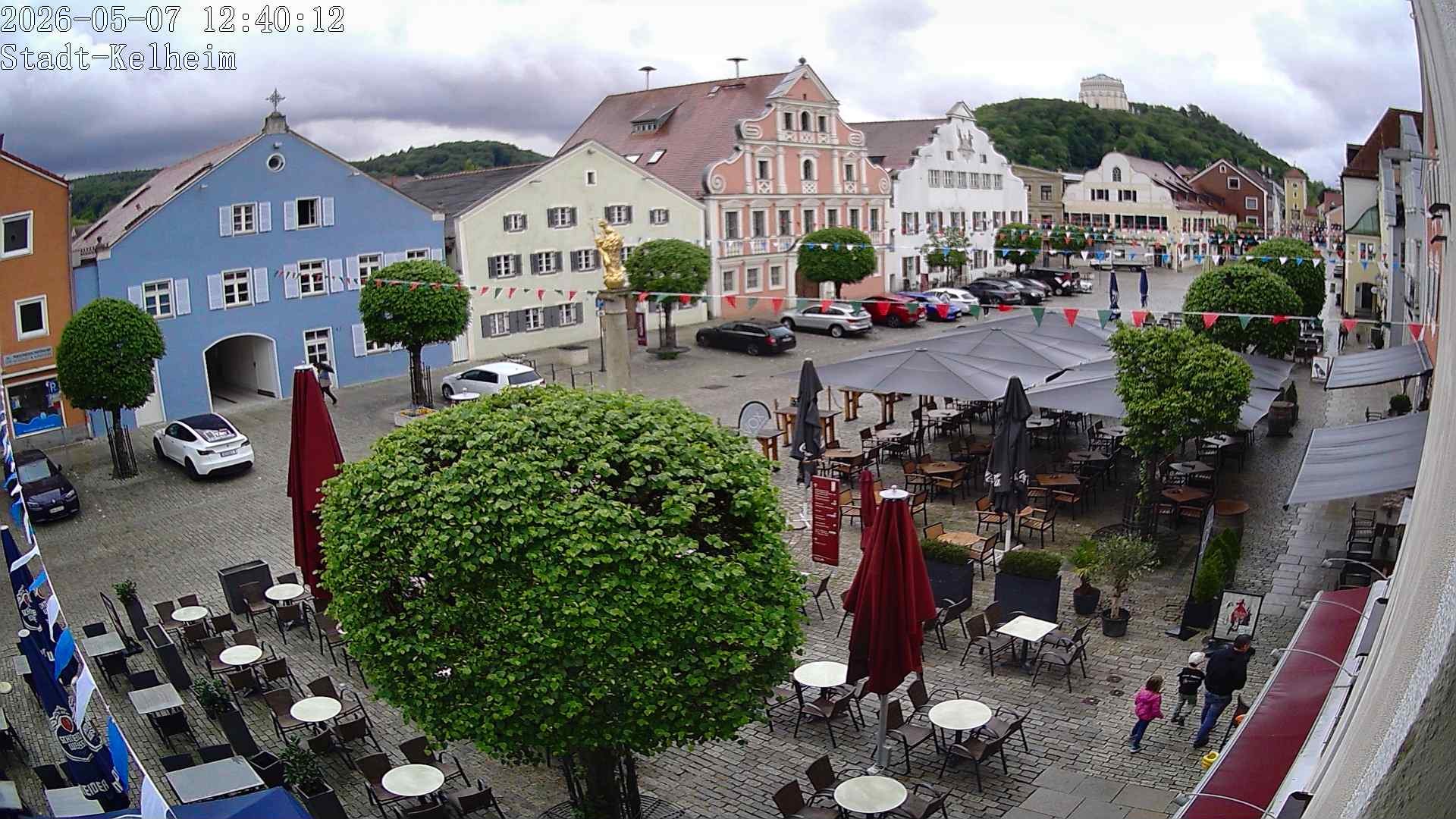 Archiv Foto Webcam Stadtplatz Kelheim