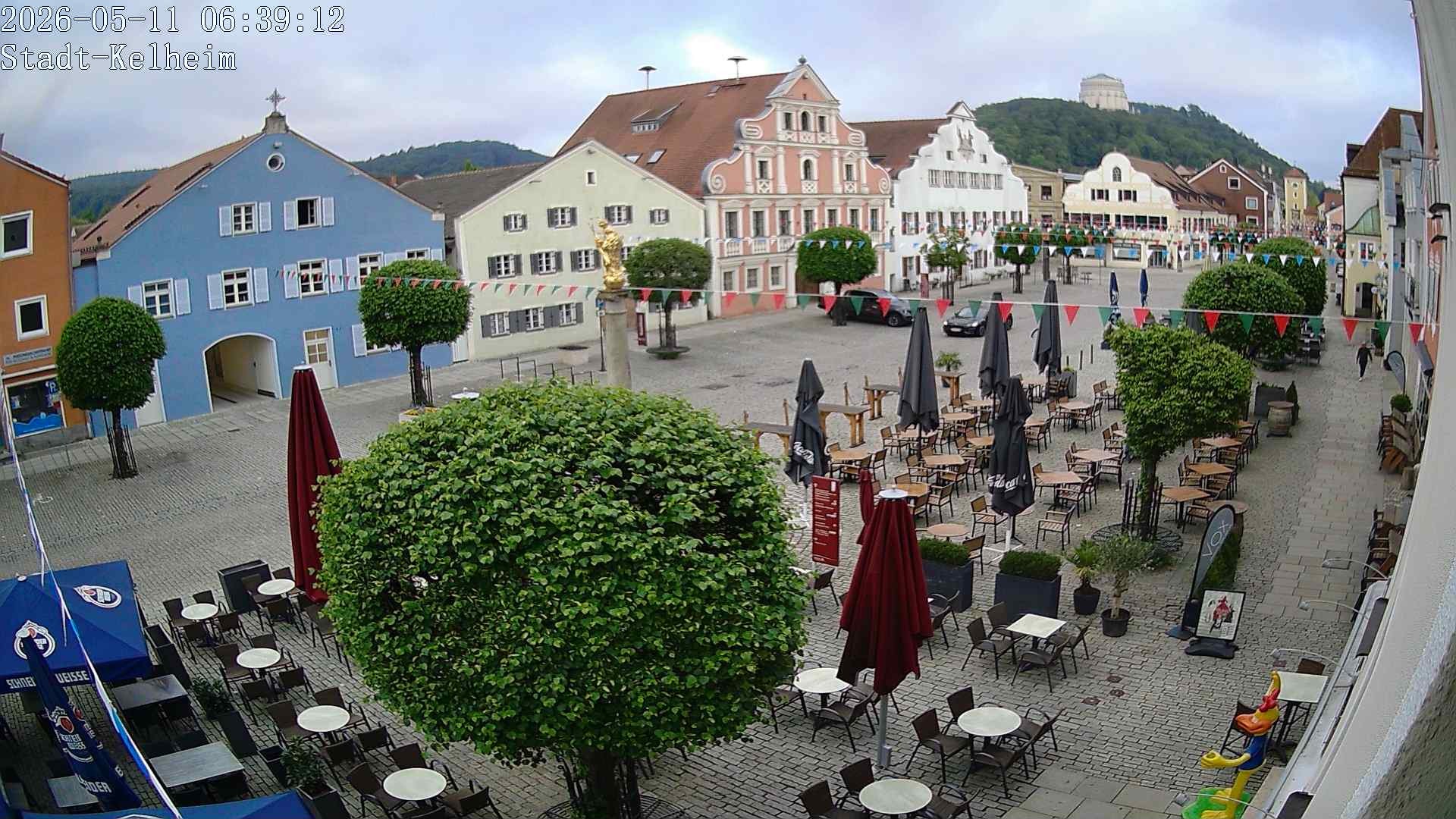 Archiv Foto Webcam Stadtplatz Kelheim