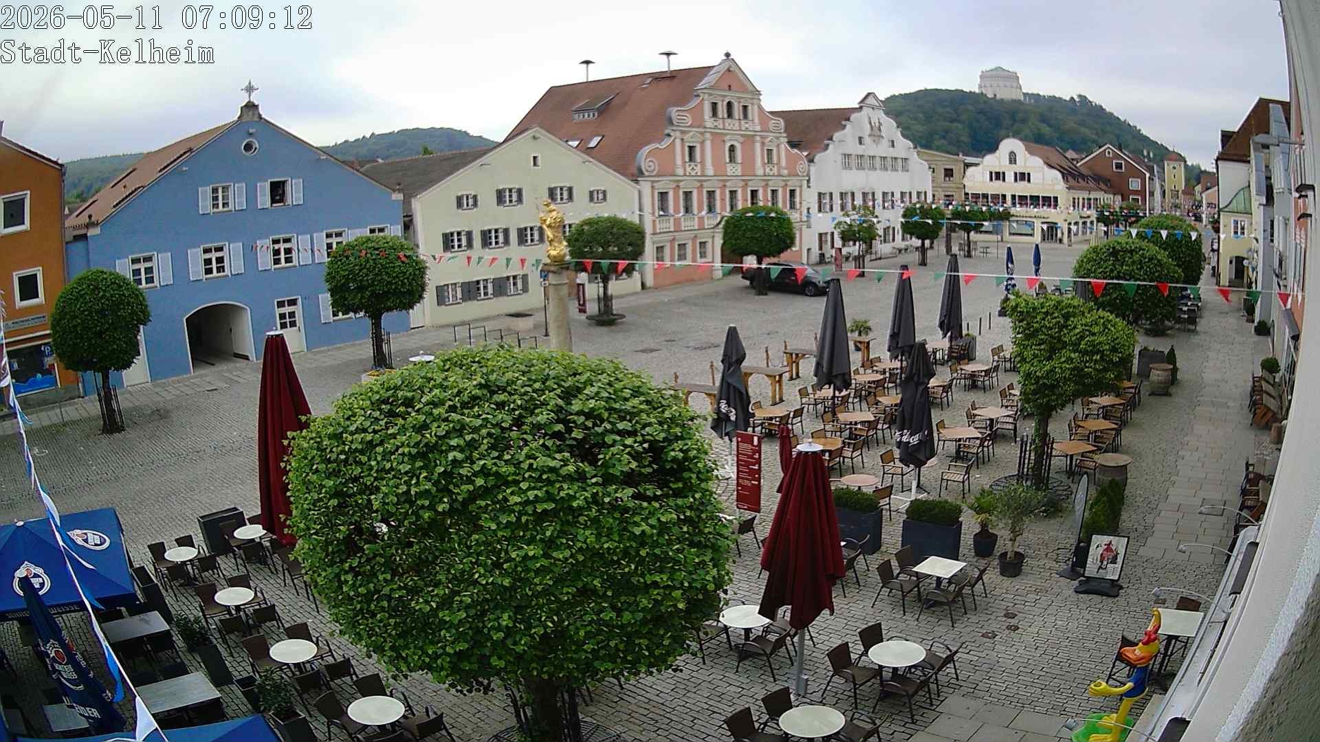 Archiv Foto Webcam Stadtplatz Kelheim